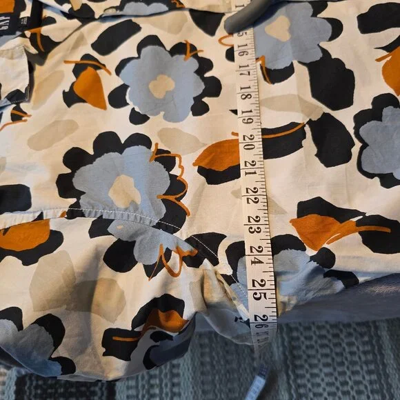 GAP Men's short sleeve button down shirt XL - Picture 7 of 8